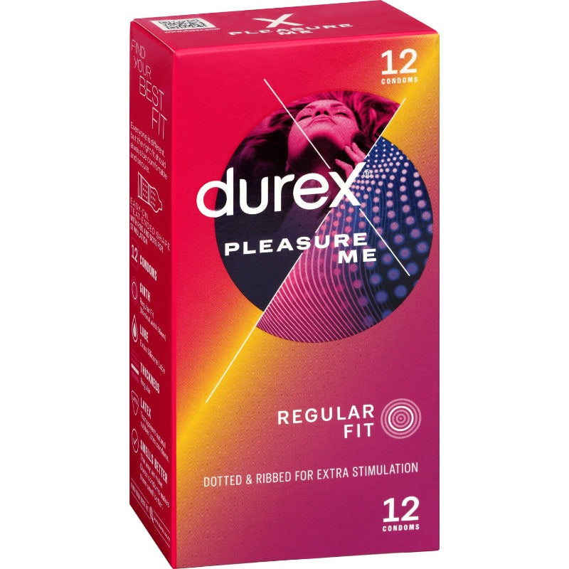 Durex Condom Pleasure Me 12 Pack