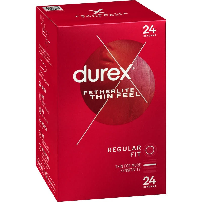 Durex Condom Fetherlite Thin Feel 24 Pack