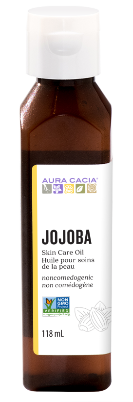 Aura Cacia - Jojoba Skin Care Oil, 118 mL