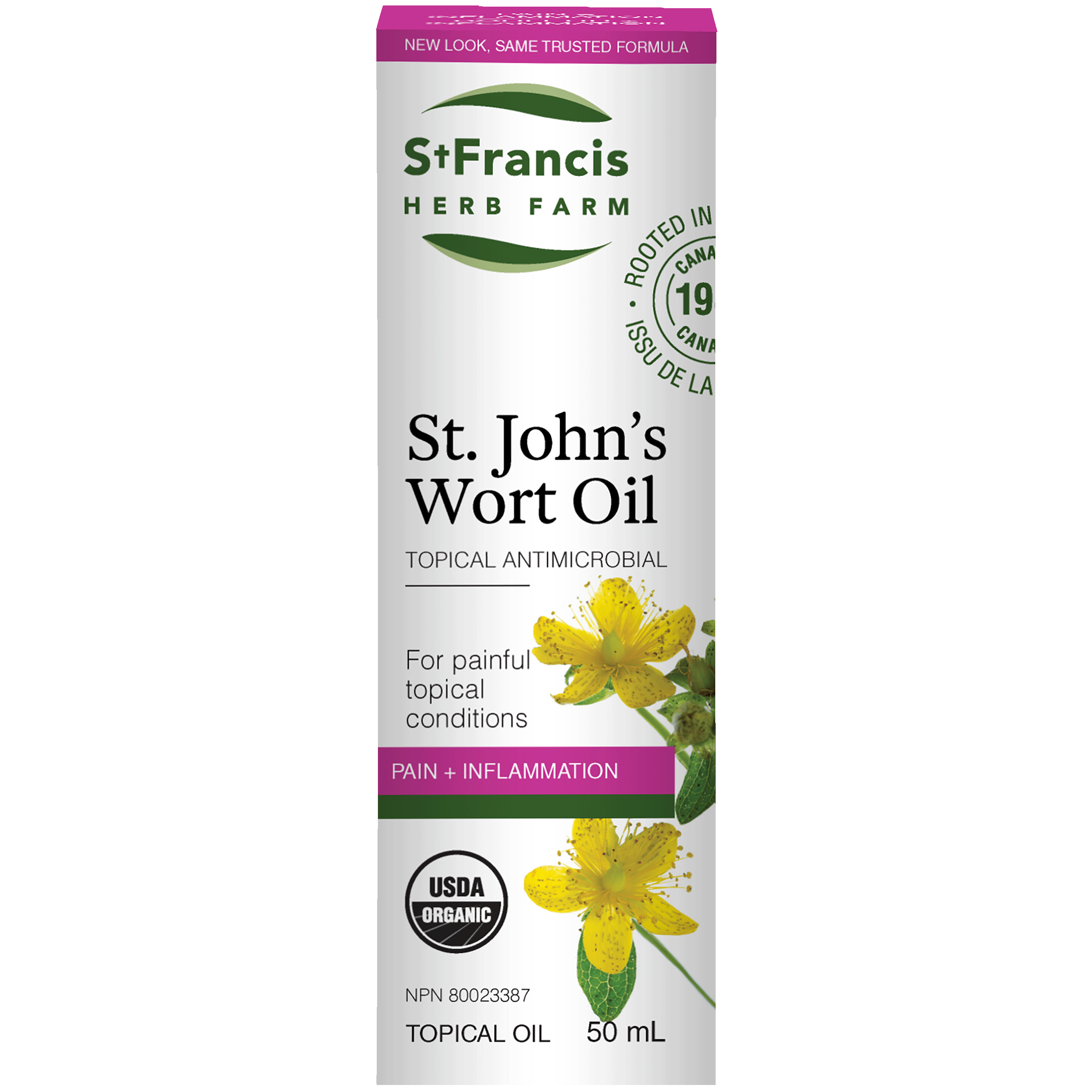 St. Francis - St. John's Wort Oil, 50 mL