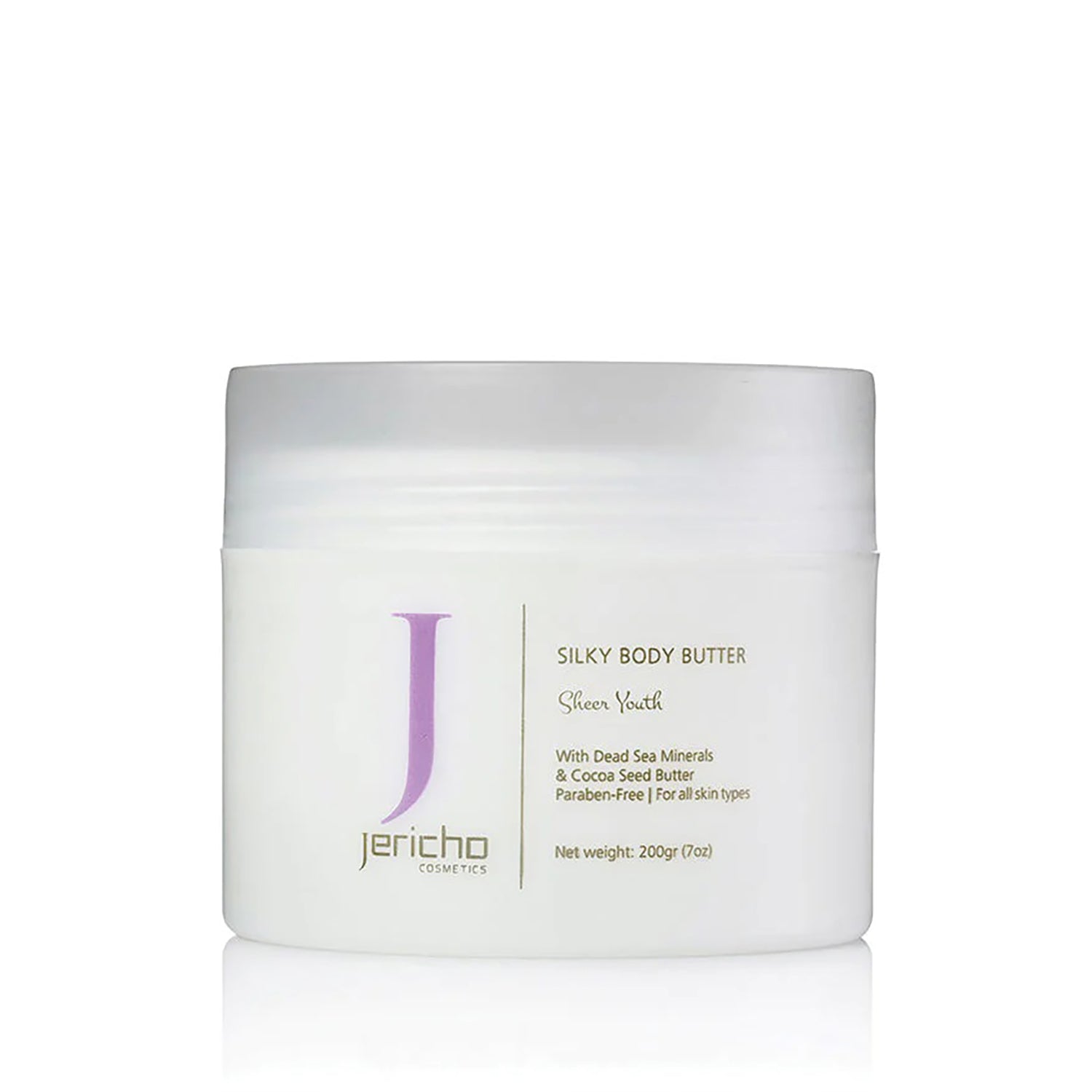 Jericho Dead Sea Body Butter Sheer Youth (Orange Flowers) - Dead Sea Minerals