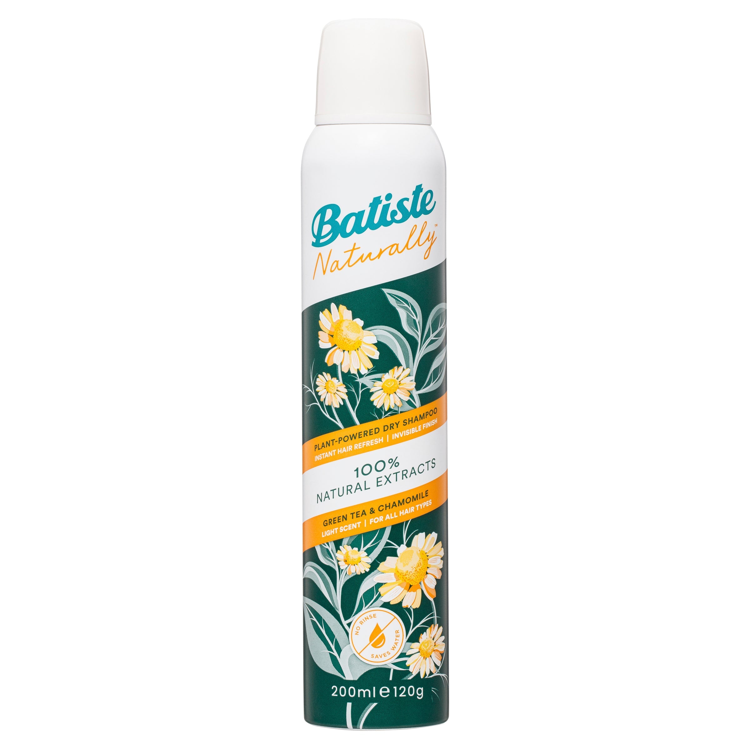 Batiste Dry Shampoo Green Tea & Chamomile 200ml
