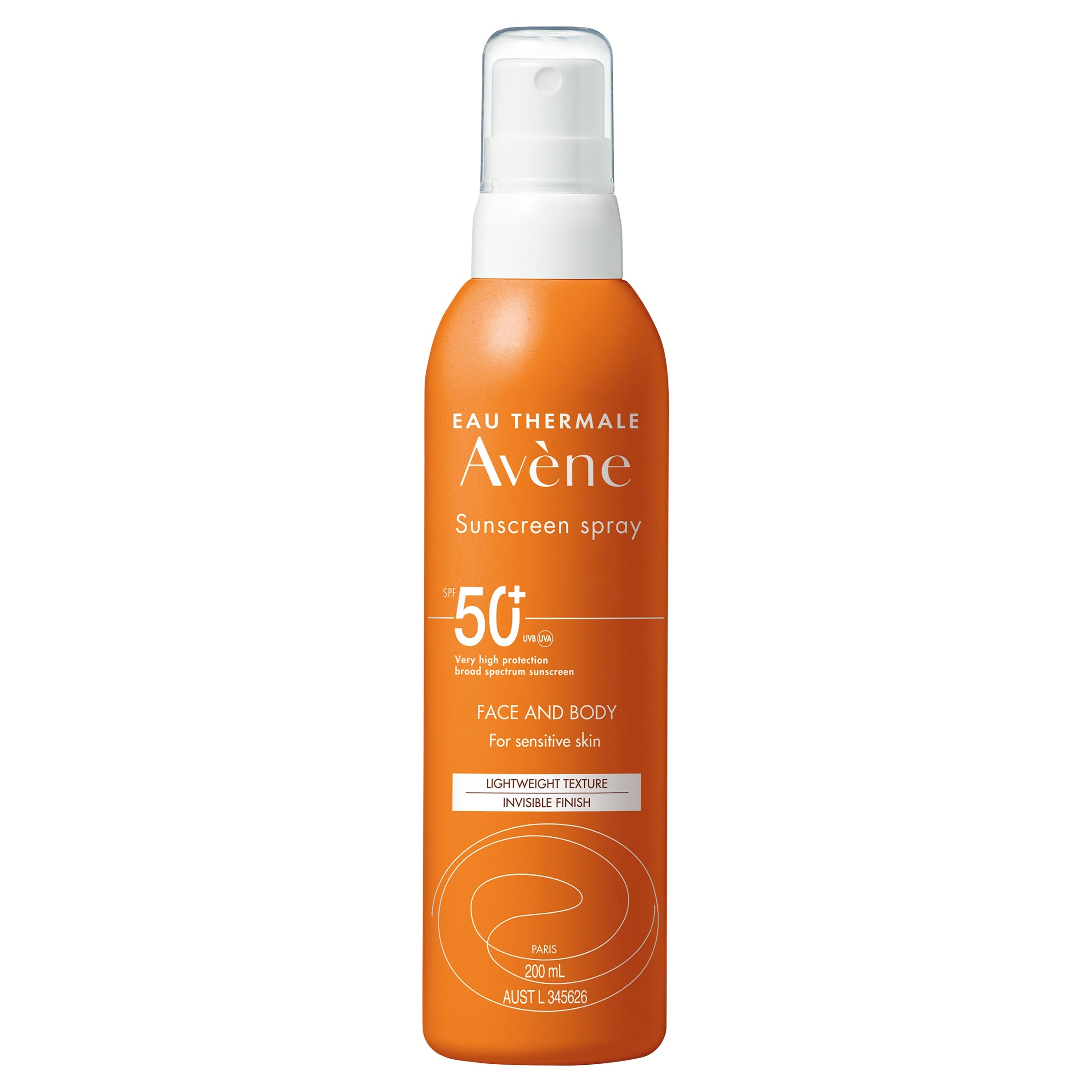 Avene Sunscreen Spray SPF50+ 200ml