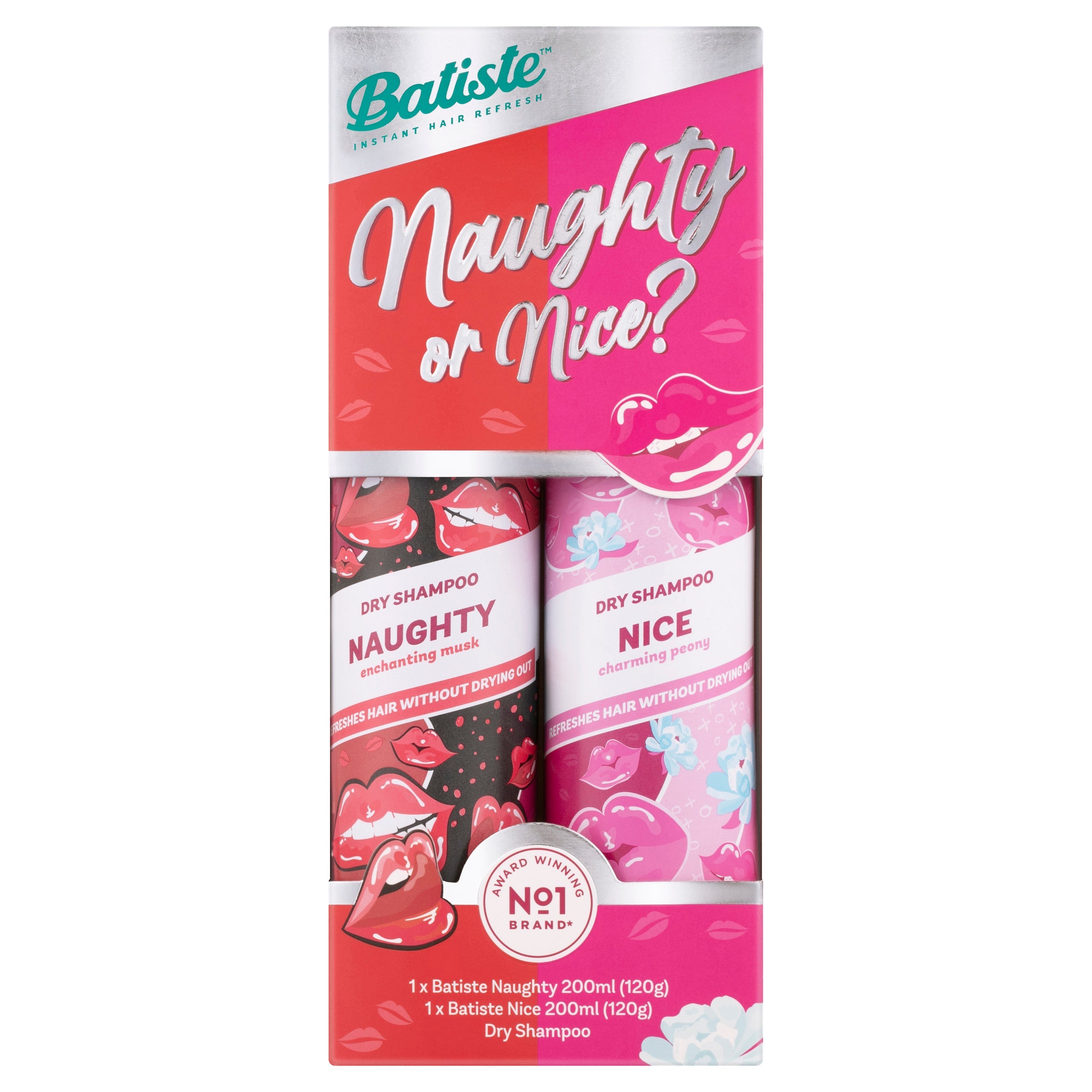 Batiste Naughty & Nice Dry Shampoo Gift Set