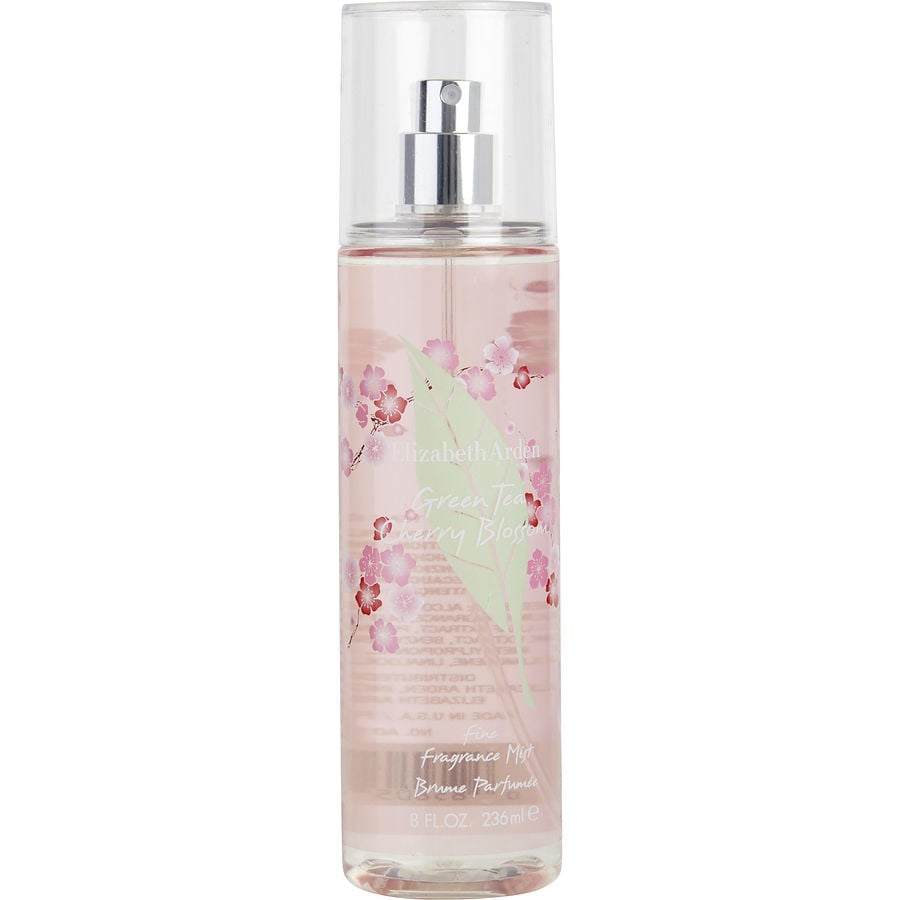 Green tea cherry blossom by elizabeth arden body mist 8 oz