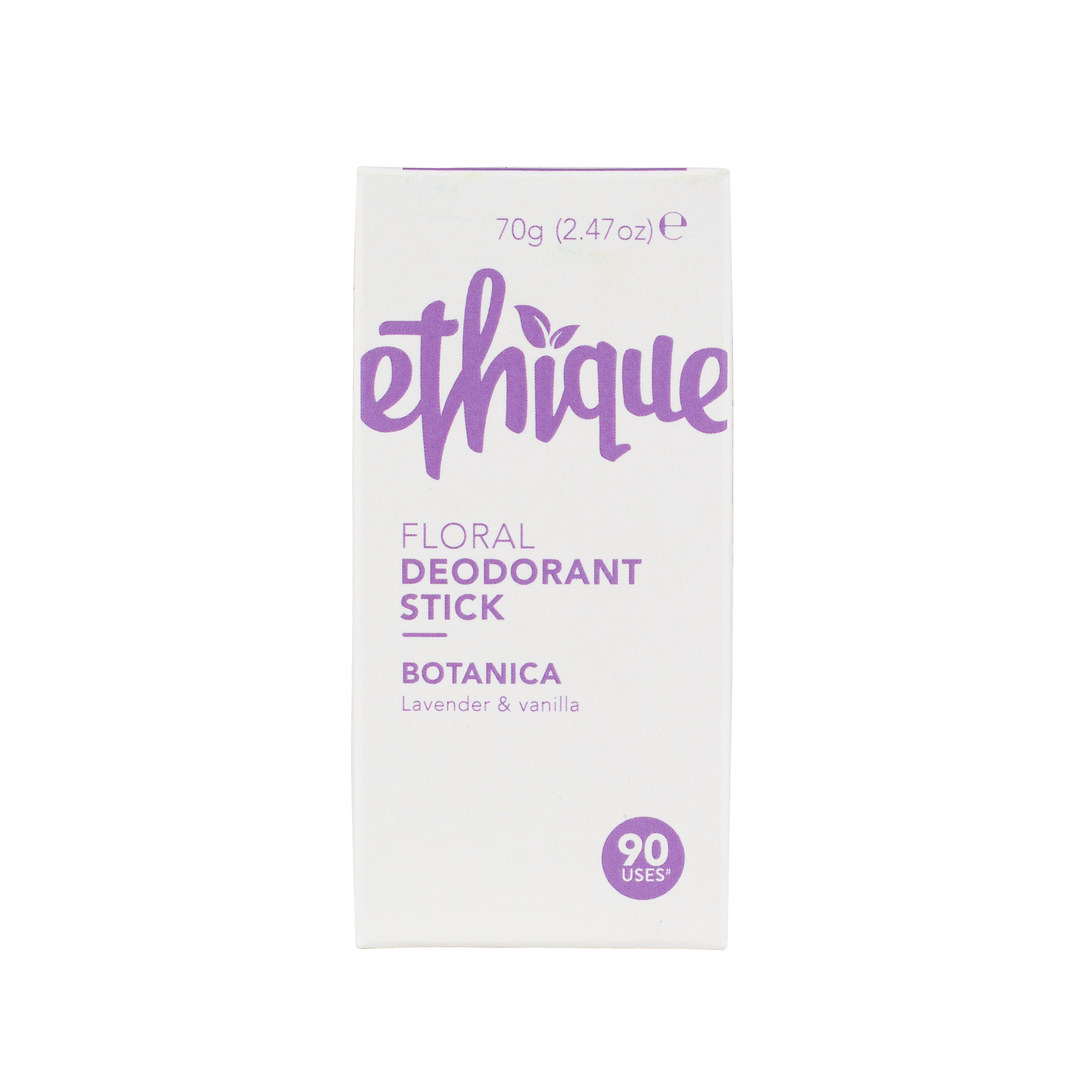 Ethique Botanica Lavender & Vanilla Solid Deodorant 70g