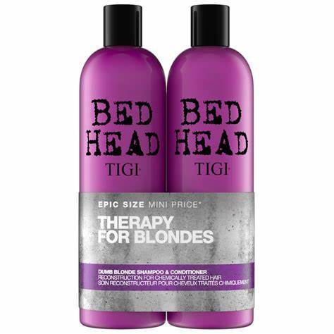 TIGI Bed Head Blonde 750ml 2pk