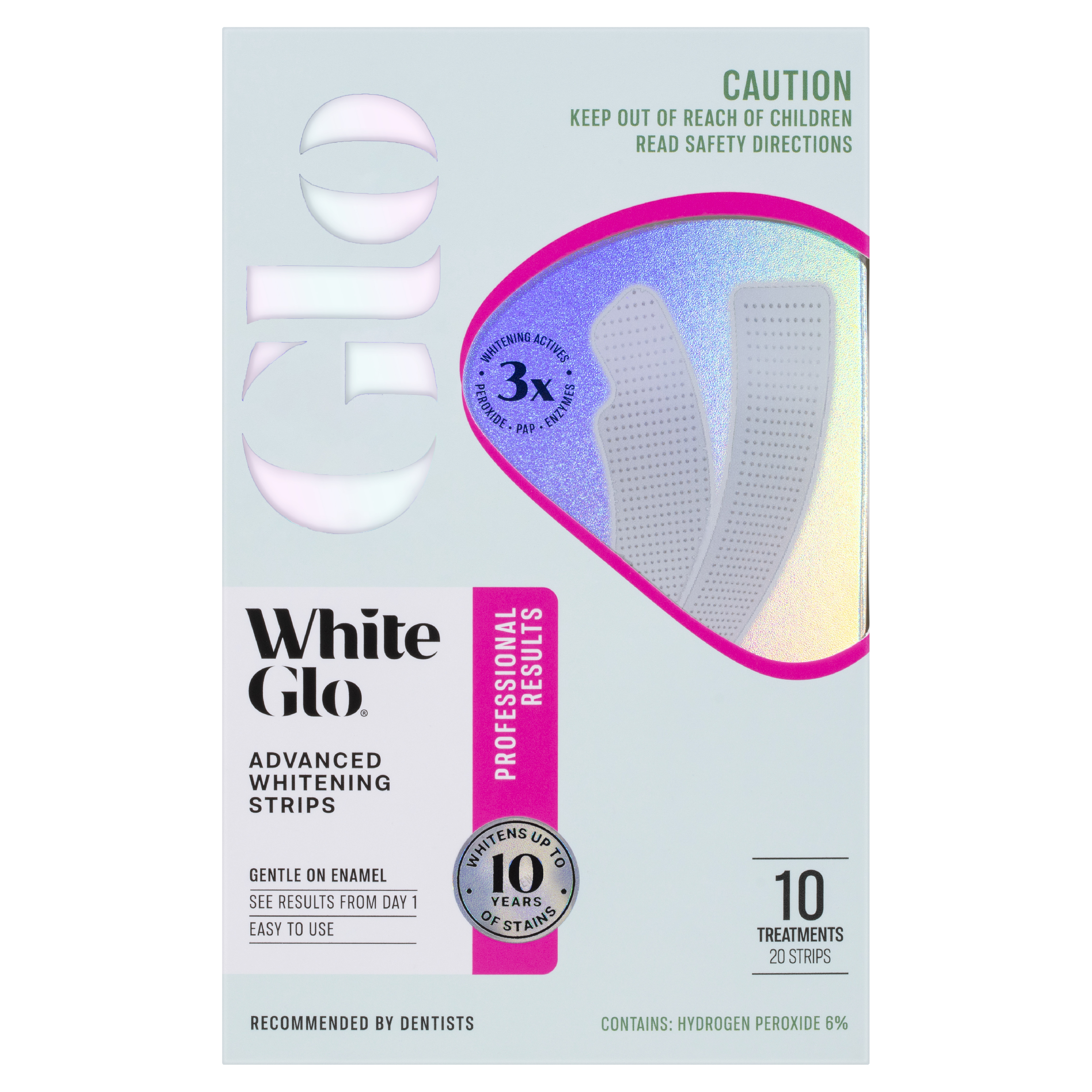 White Glo Advanced Whitening Strips