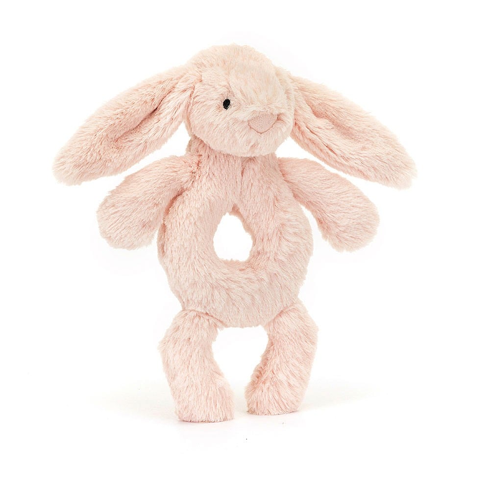 JELLYCAT BASHFUL GREY BUNNY RING