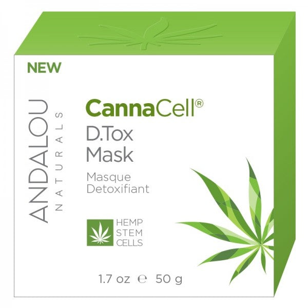 Andalou Naturals - CannaCell, Mask, D-Tox, 50g