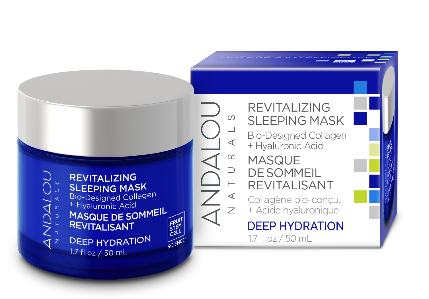 Andalou Naturals - Revitalizing Sleeping Mask, 50g