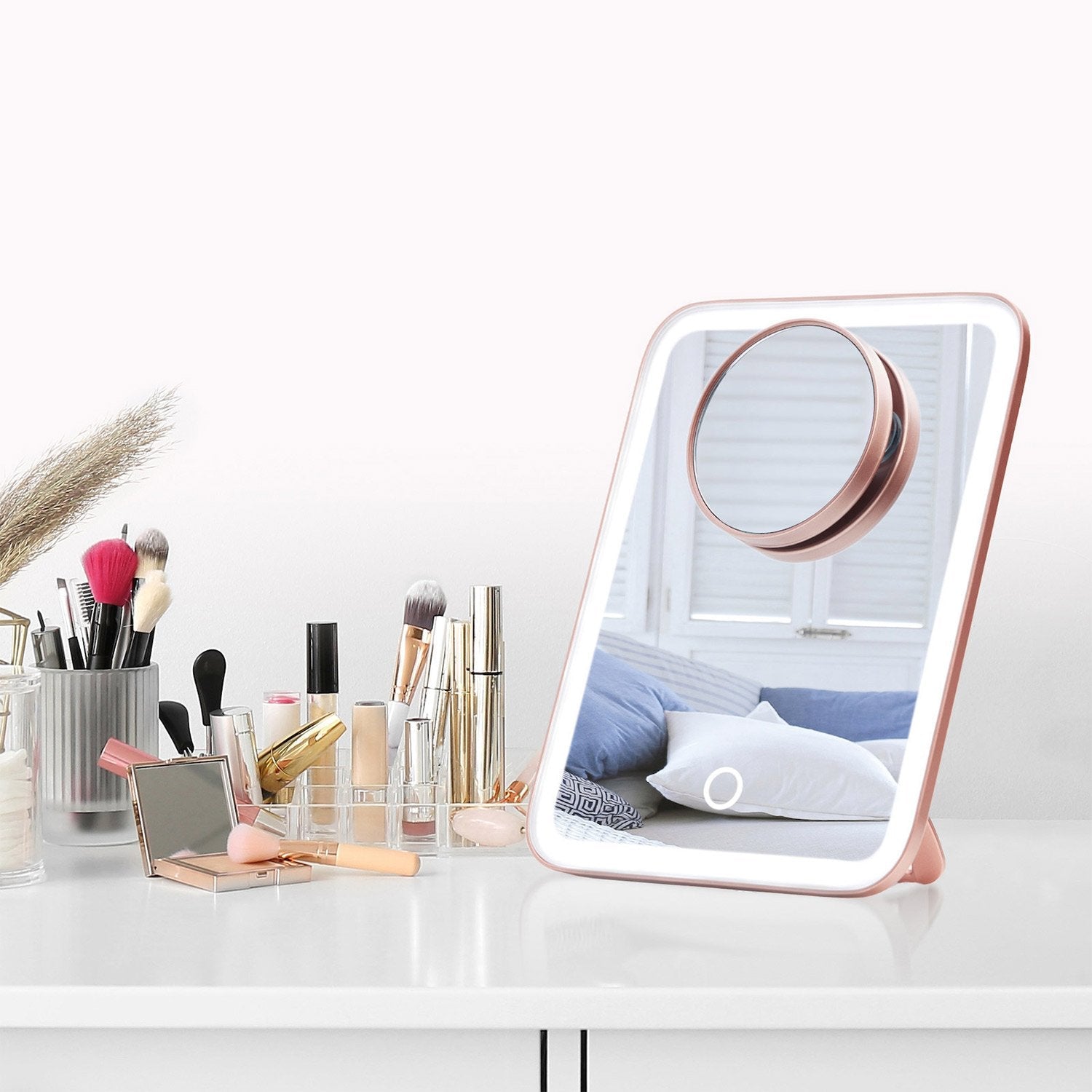 Fancii Aura Go Table Tri-Color Vanity Mirror