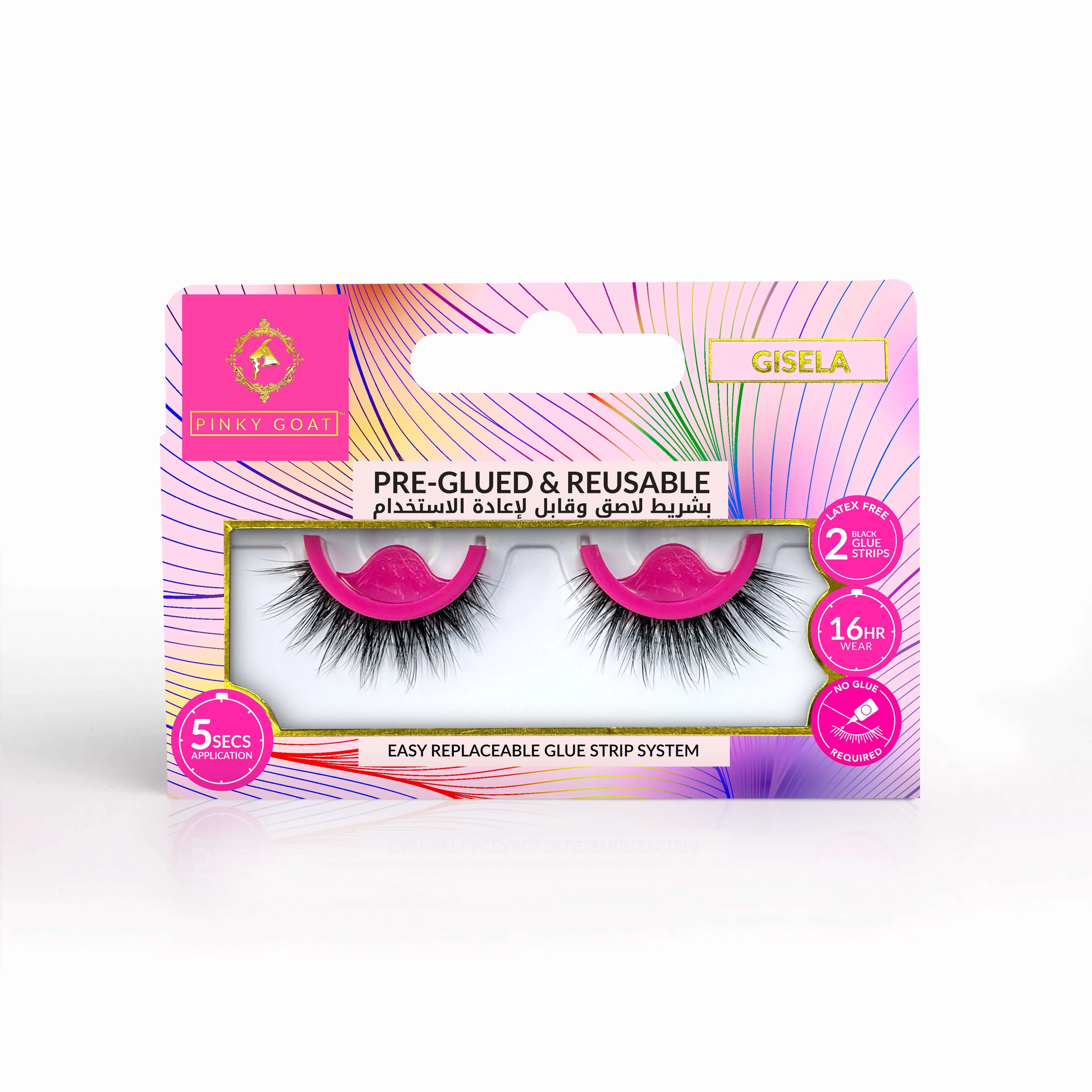 Pinky Goat PreGlued Gisela Lash