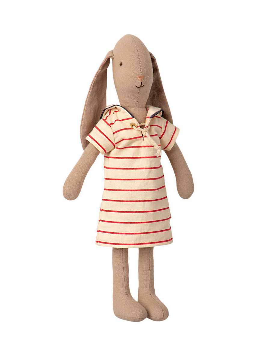 Maileg Bunny Size 2 Striped Dress