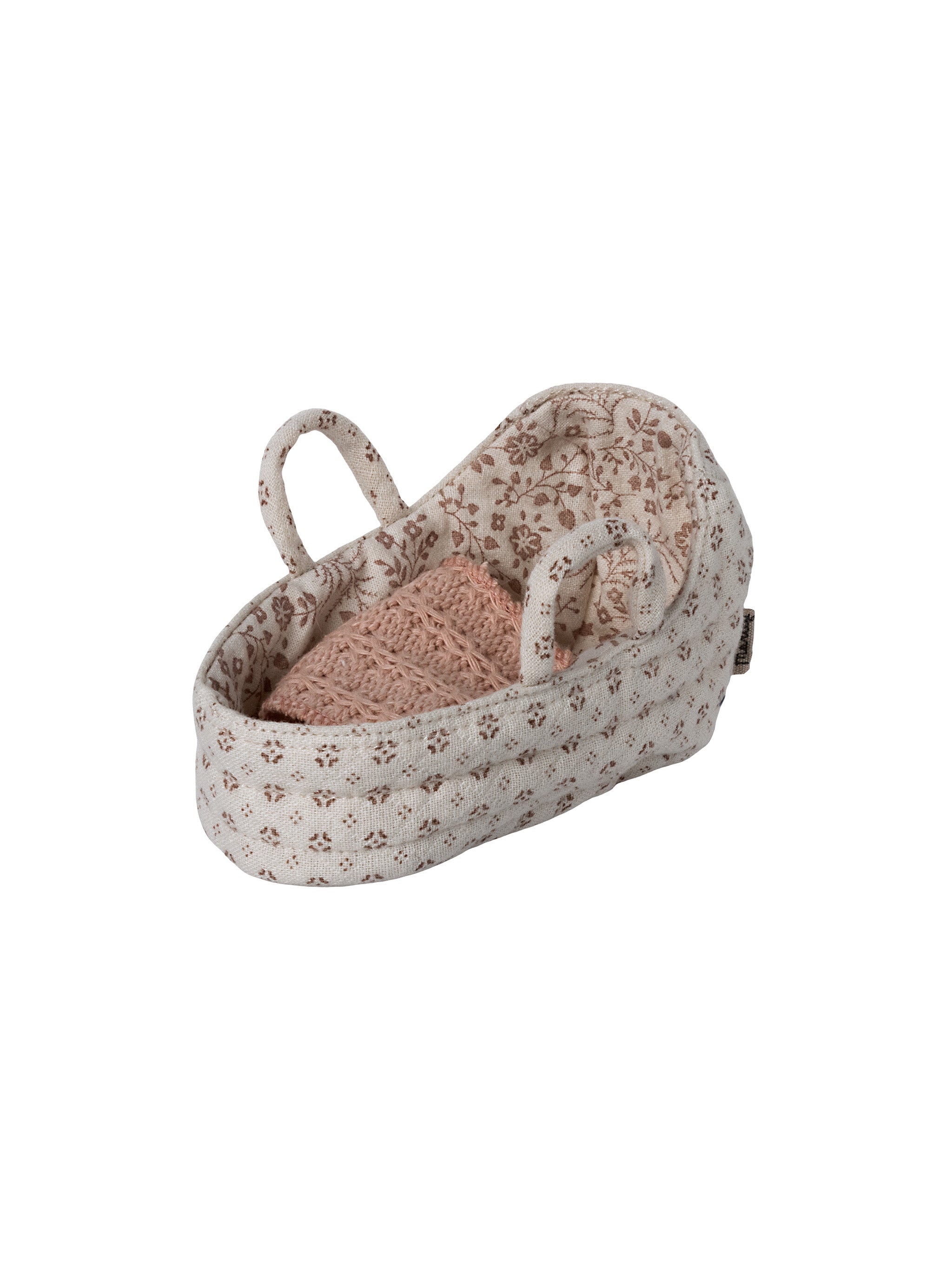 Maileg Carry Cot Baby Mouse