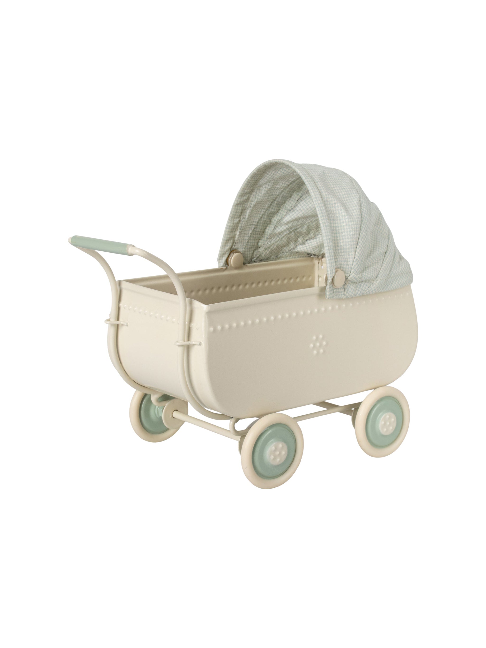 Maileg Micro Pram Blue Weston Table