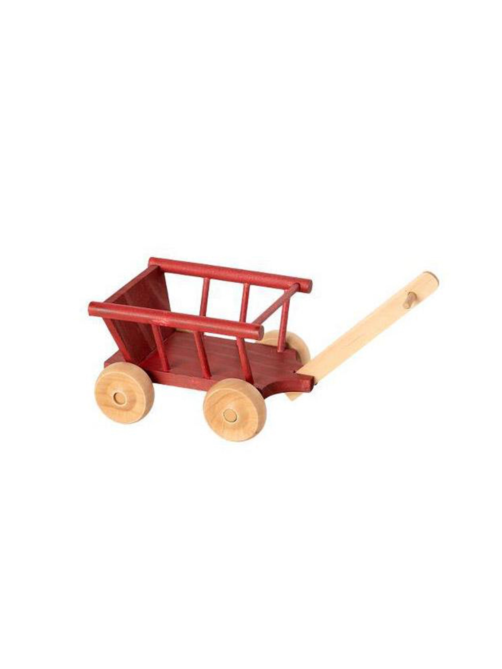 Maileg Wagon Micro Dusty Red