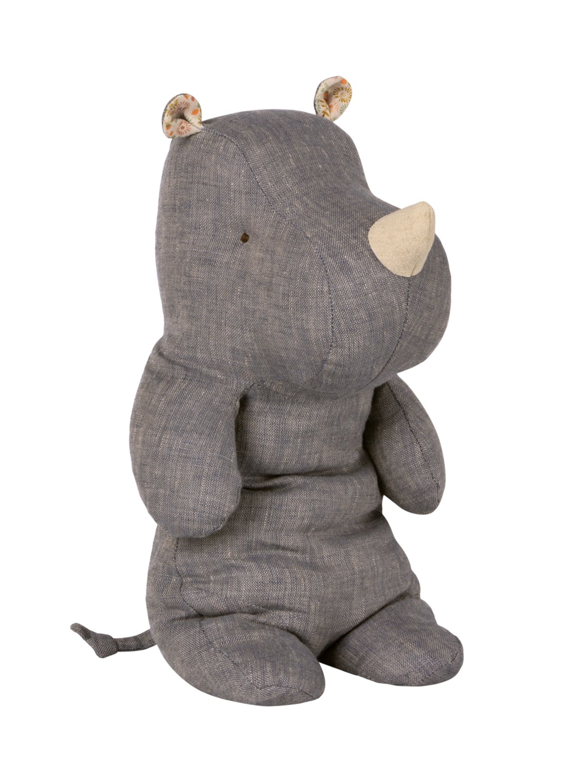 Maileg Safari Friends Medium Rhino Blue Weston Table