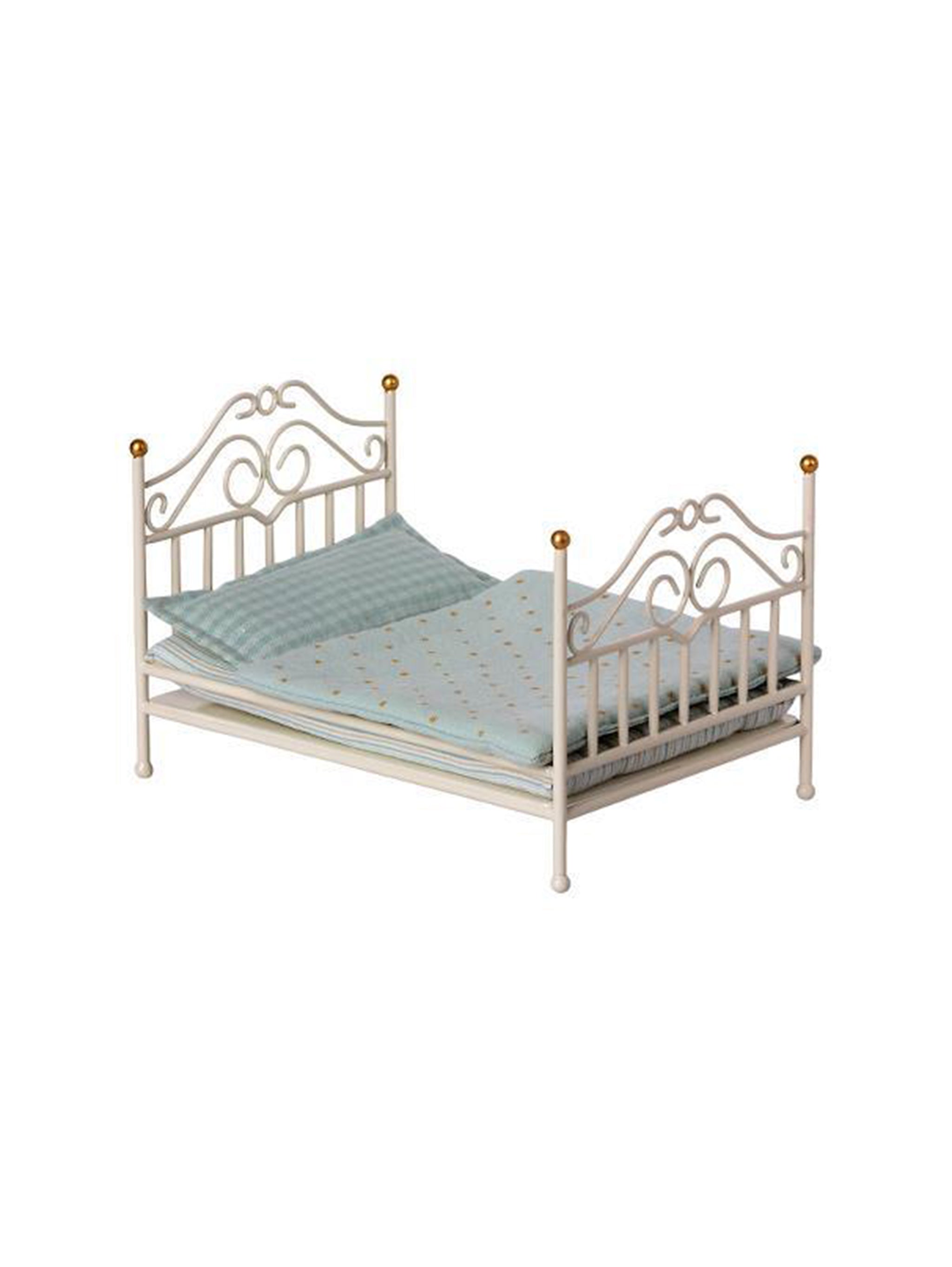 Maileg Vintage Bed Micro Off White