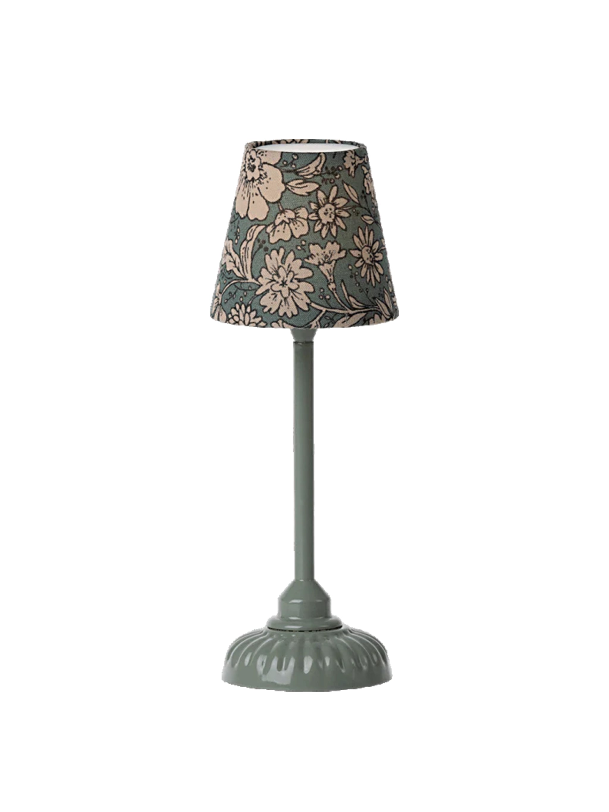 Maileg Vintage Floor Lamp Dark Mint Weston Table