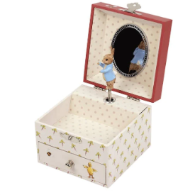 Peter Rabbit Cube Music Box- Carrot