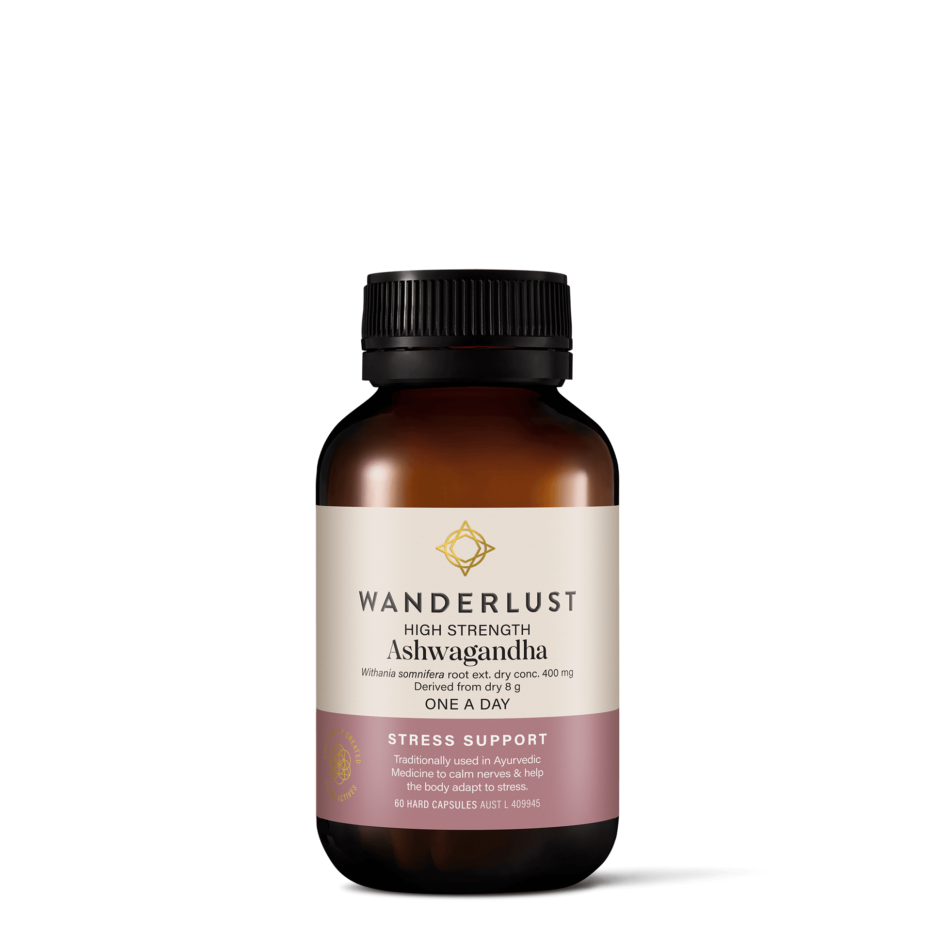 Wanderlust High Strength Ashwagandha Capsules 60s