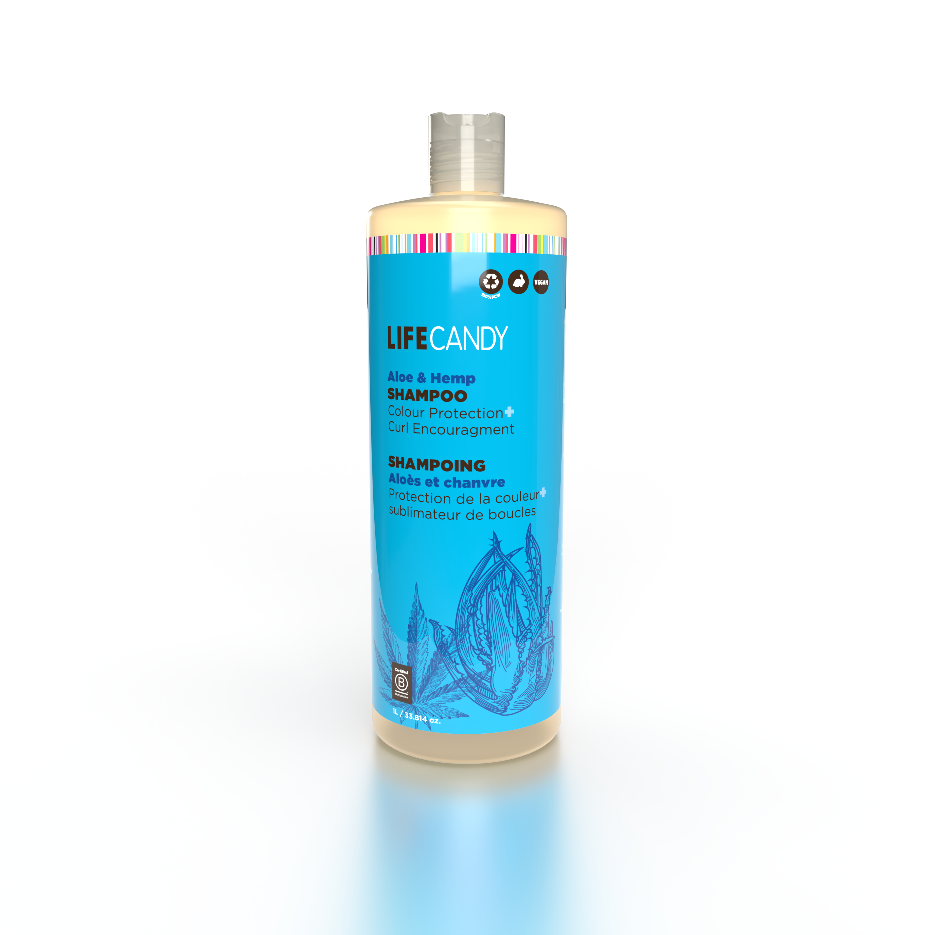 Urban Spa - Aloe & Hemp Shampoo, 1 L