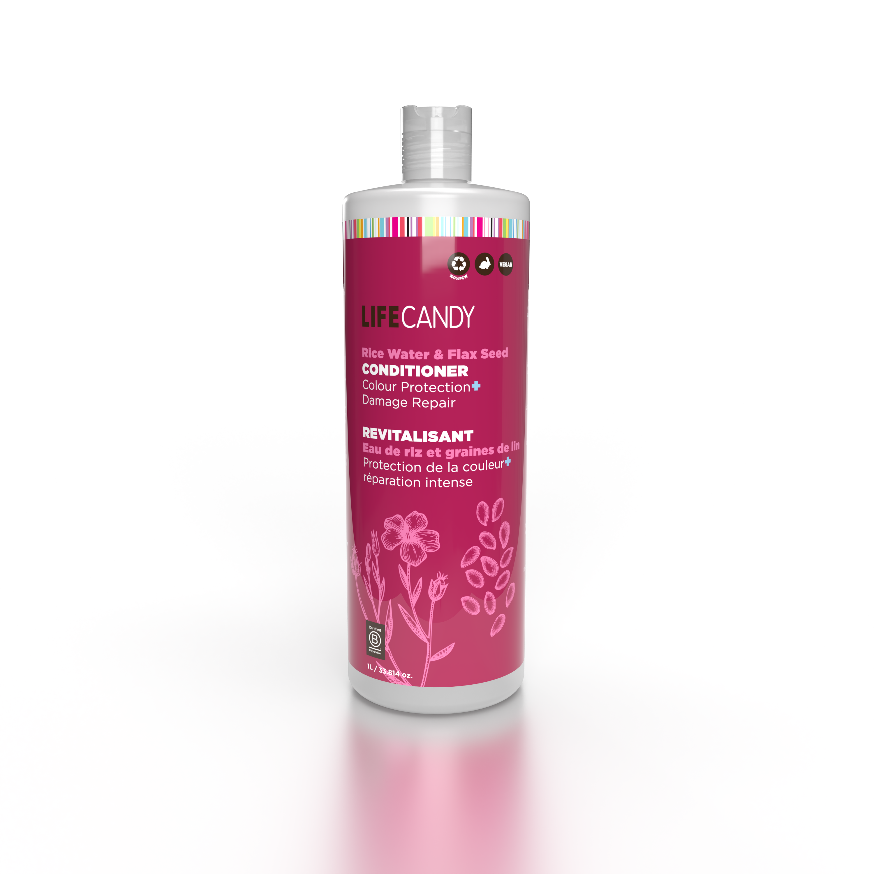 Urban Spa - Rice Water & Flax Seed Conditioner, 1 L