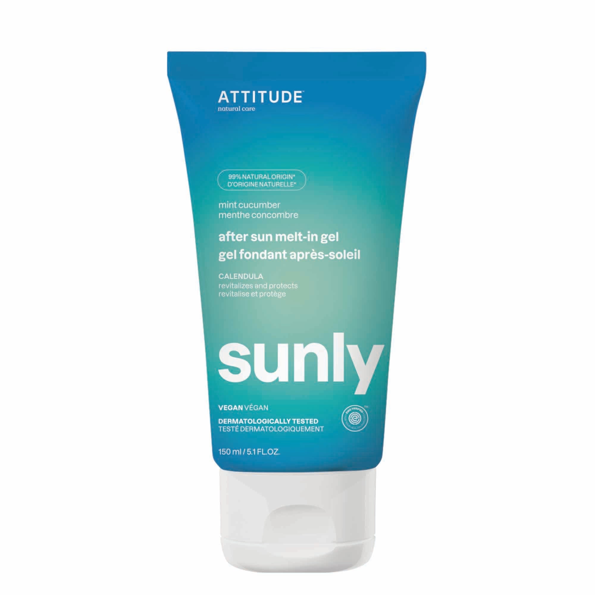 Attitude - Sunly After Sun Melt-in Gel, 150 g