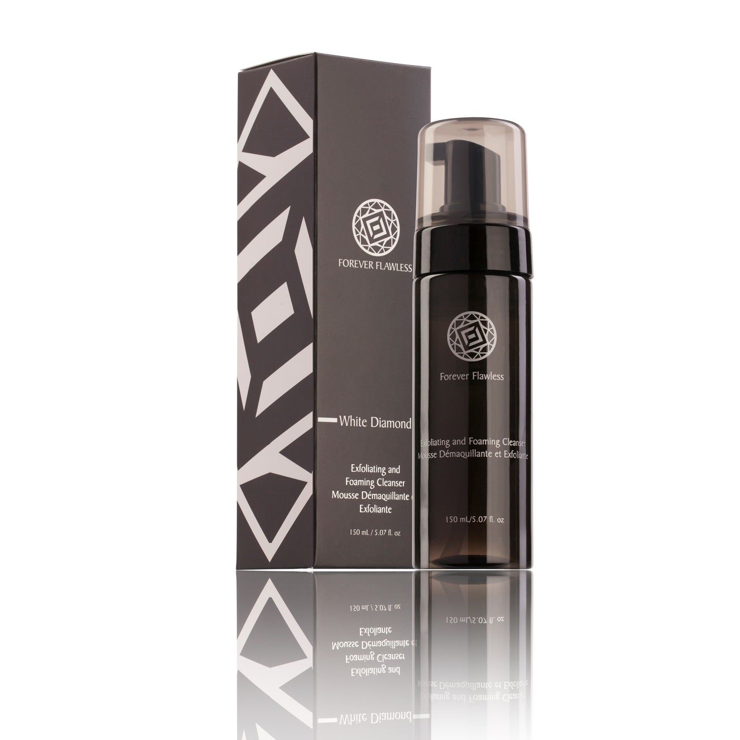 Forever Flawless Diamond Infused Exfoliating and Foaming Cleanser