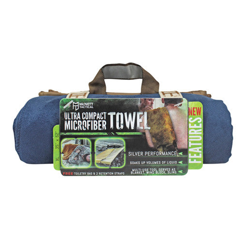 OutGo Microfiber Towel XL Navy - GhillieSuitShop