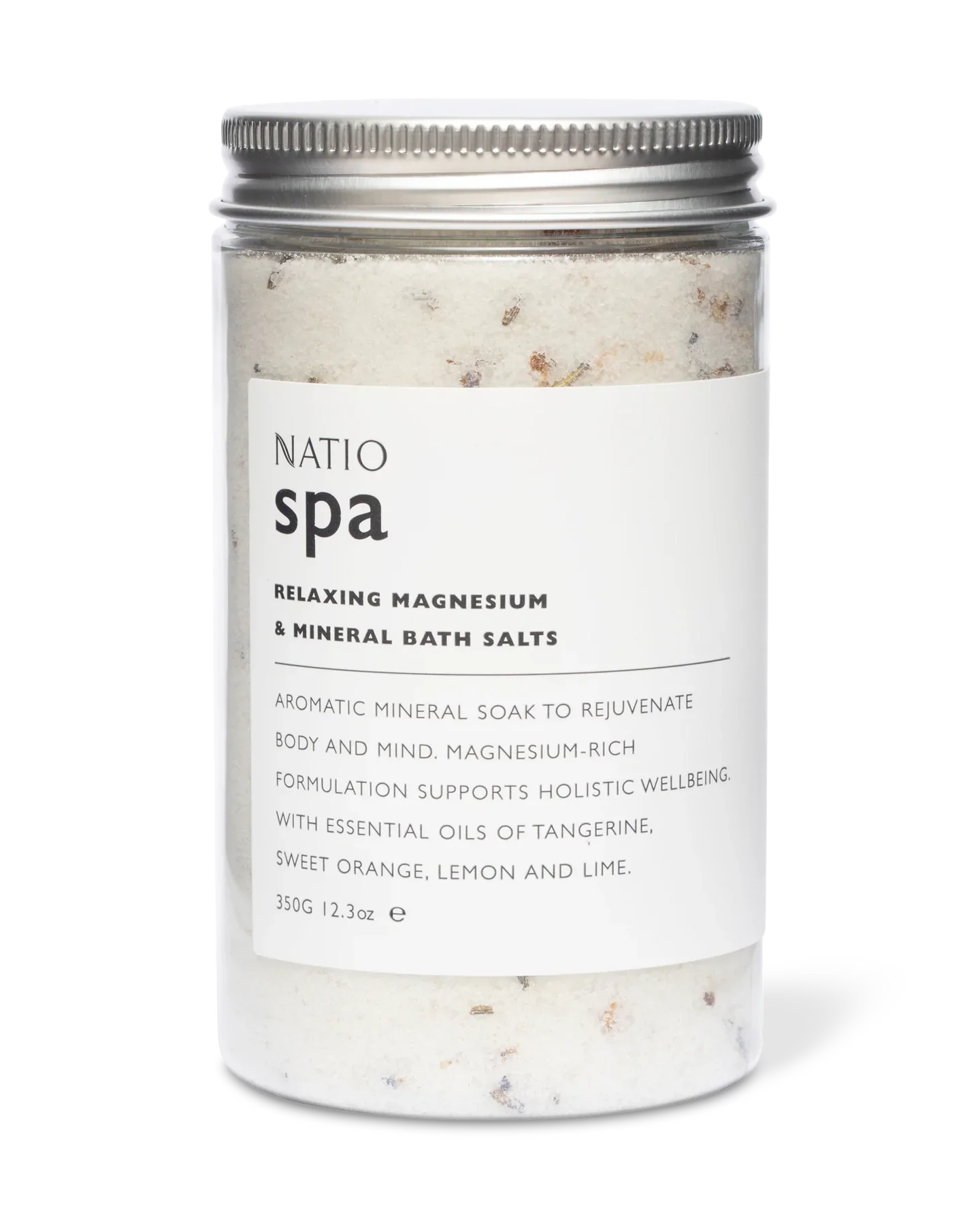 Natio Spa Relaxing Magnesium & Mineral Bath Salts 350g
